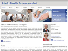 Tablet Screenshot of interkulturelle-kommunikation-und-zusammenarbeit.com